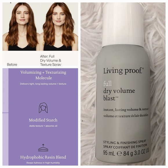 Living Proof Full Dry Volume Blast 95ml (3.0 oz)- New  ☆Authentic☆ - Picture 2 of 3